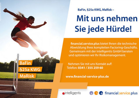 Print-Anzeige für die financial.service.plus GmbH