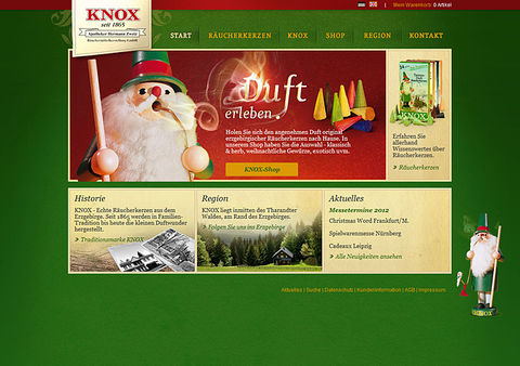 Relaunch Website und Webshop von KNOX