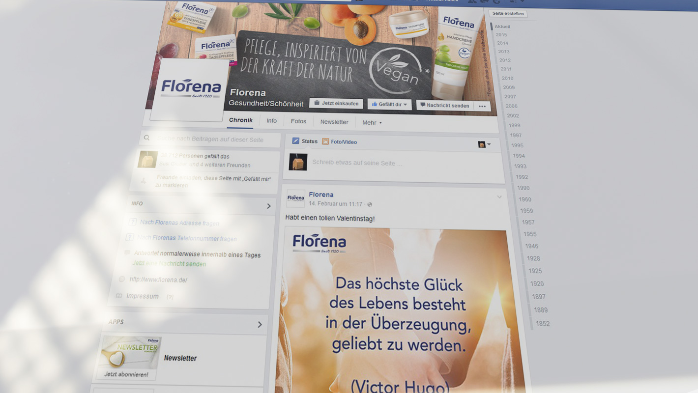 Social Media Facebook Florena