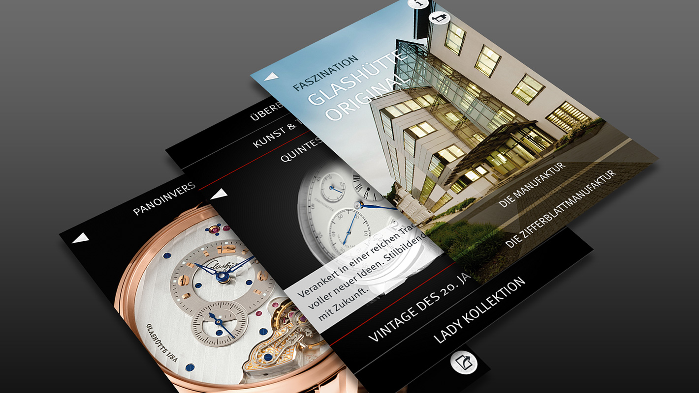 Mobile Websites Glashütte Original