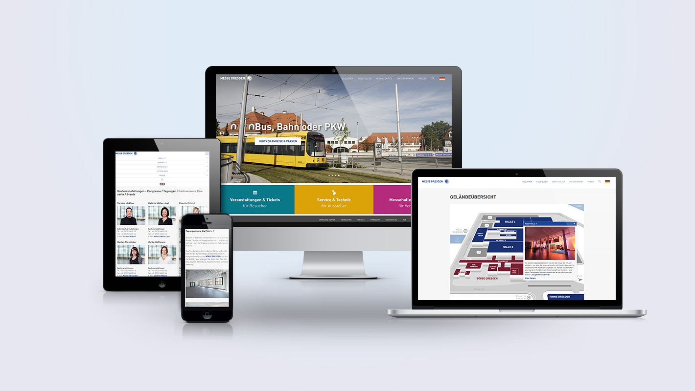 Website Messe Dresden