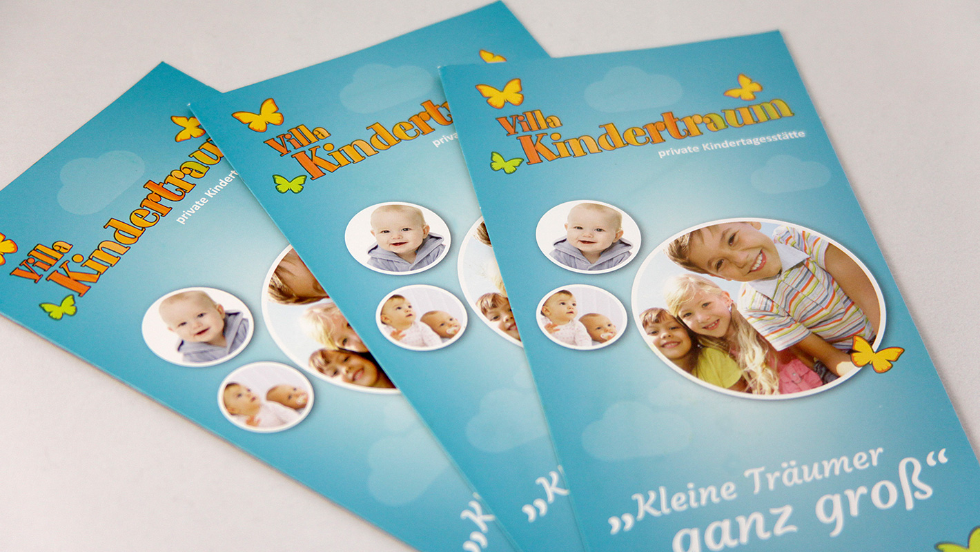 Flyer Print Villa Kindertraum