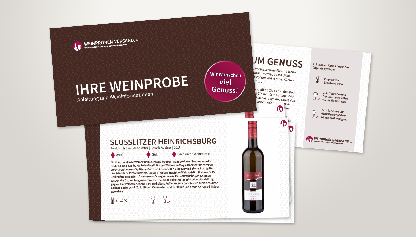 Weinproben versand Loose Weinkarte