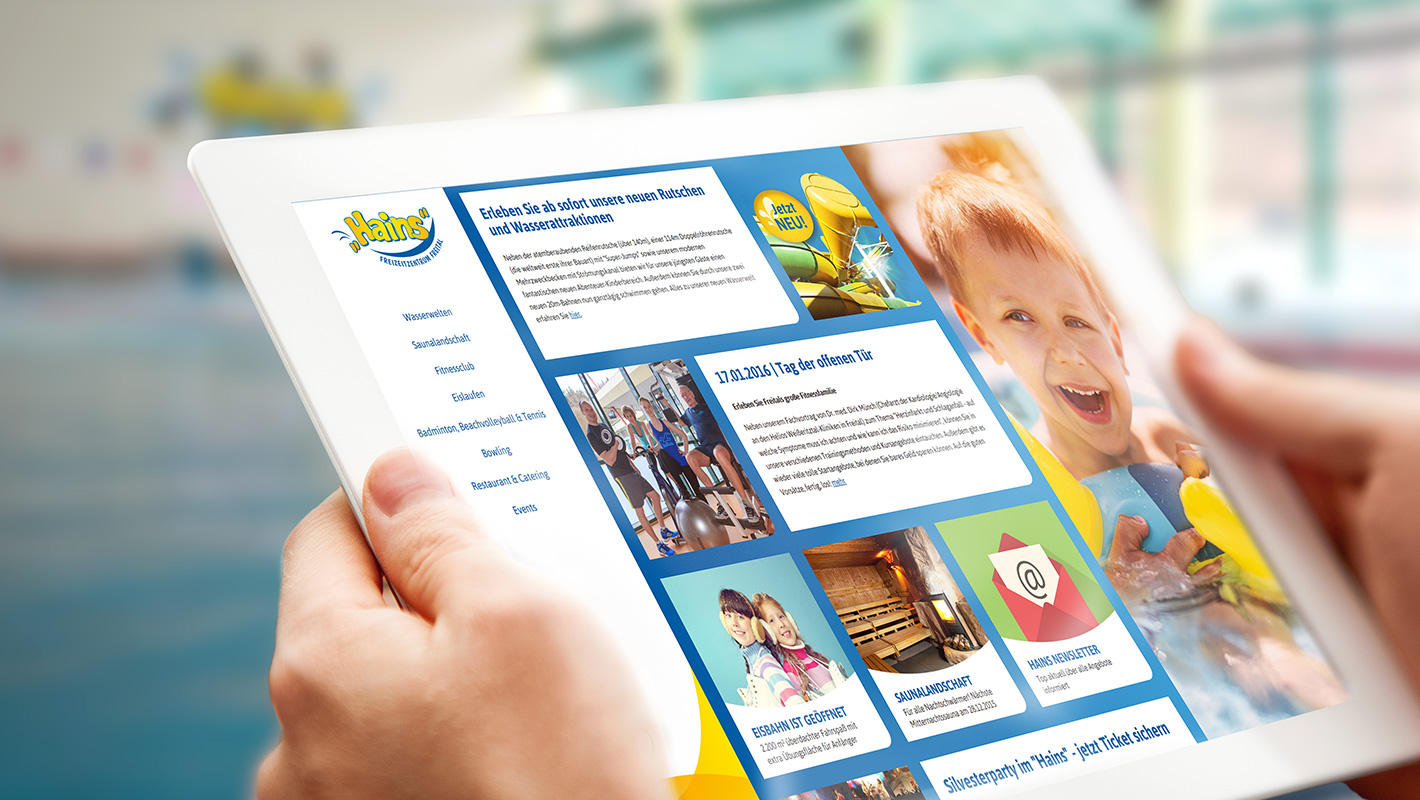 Responsive Website Hains Freital