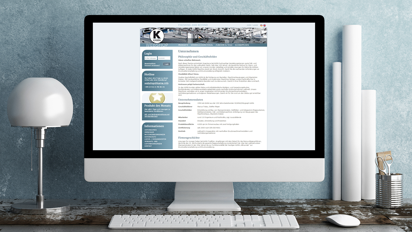 Website KAMA