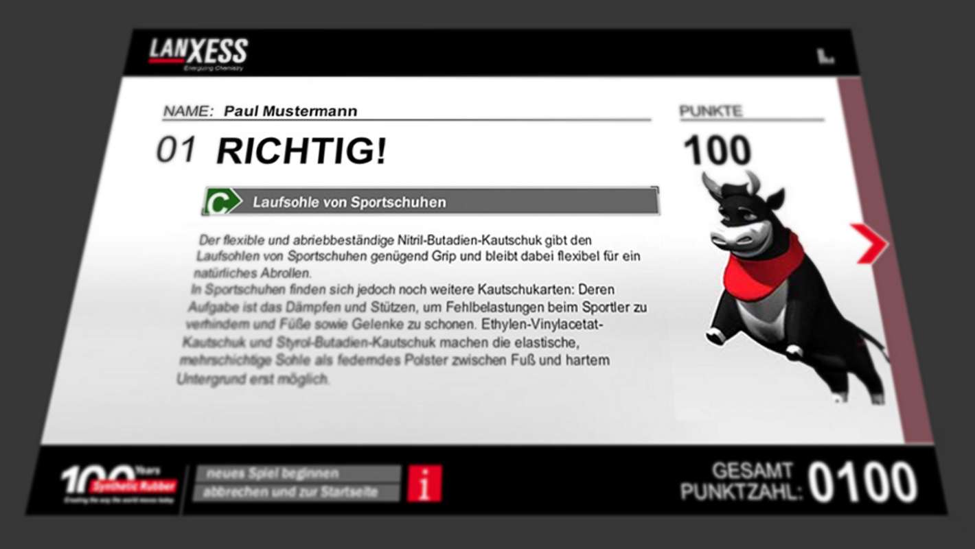 Online Game Lanxess