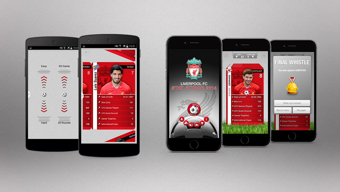 Liverpool FC App StatAttack