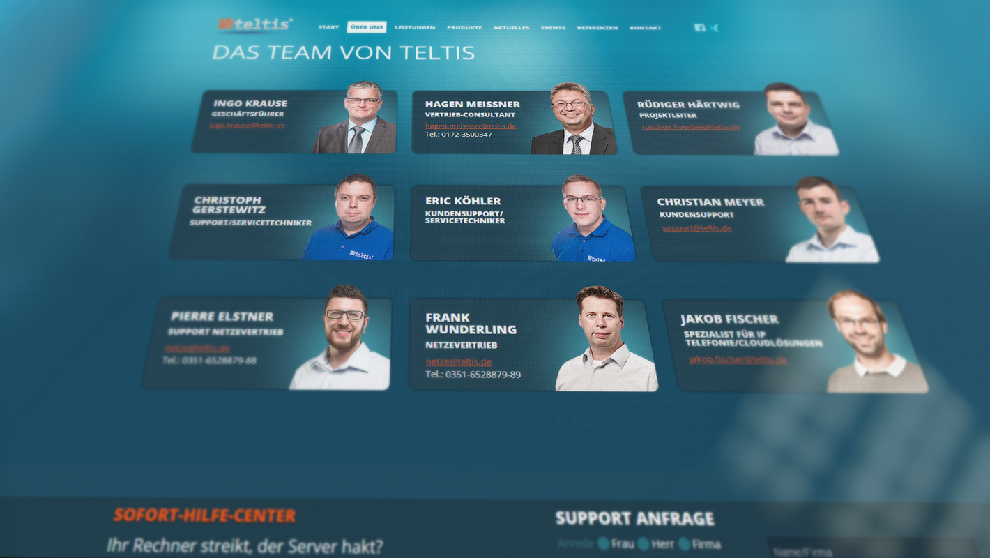 Teltis Responsive Website Team