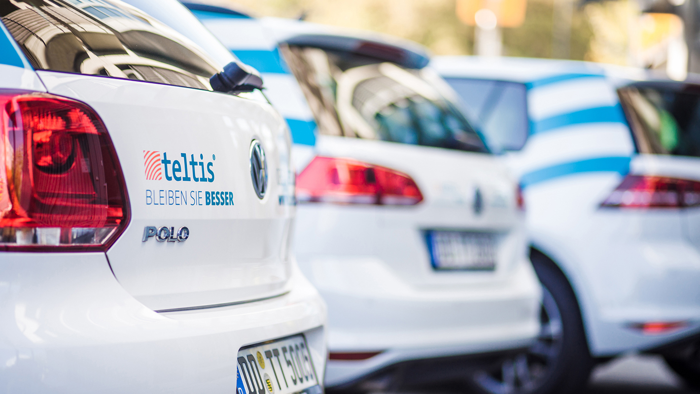 Teltis Responsive Fahrzeug Beklebung KFZ