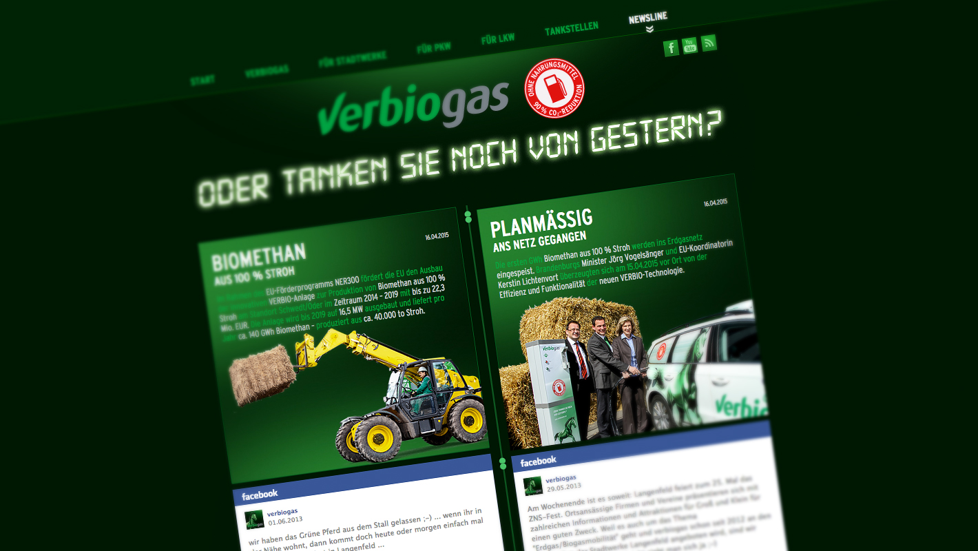 Responsive Website Verbiogas