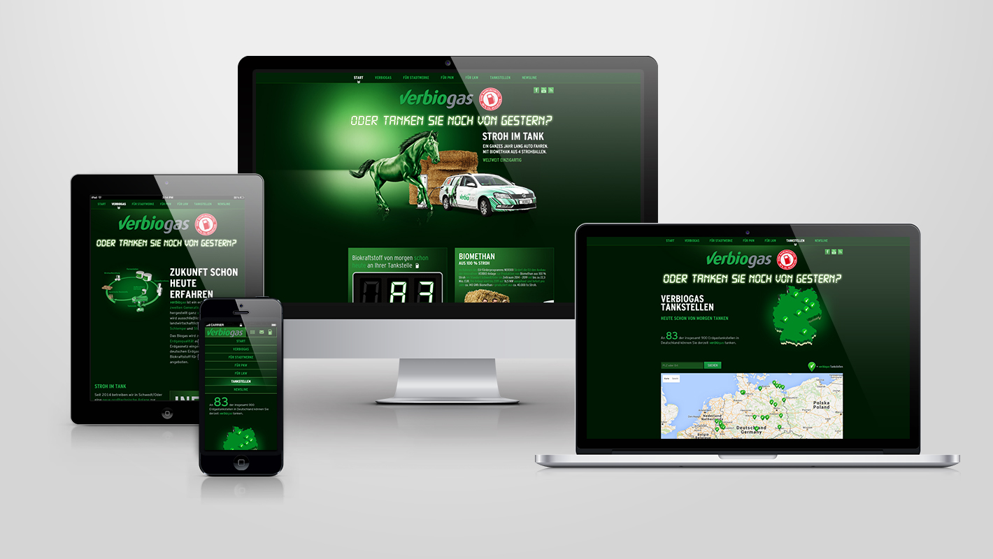 Responsive Webdesign Verbio